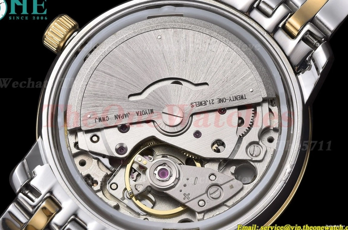 GDF Dial Ville Prestige MY8215 SS Gold Ladies 32.7mm YG De 0331